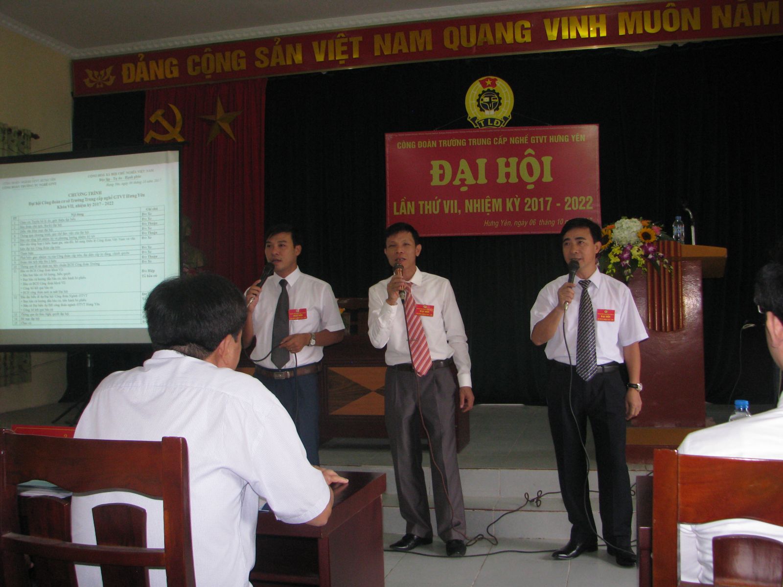 Đại hội Công đoàn cơ sở Trường Trung cấp nghề GTVT Hưng Yên Khóa VII, nhiệm kỳ 2017 – 2022